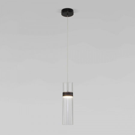 фото Подвесной светильник 50244/1 LED черный/прозрачный