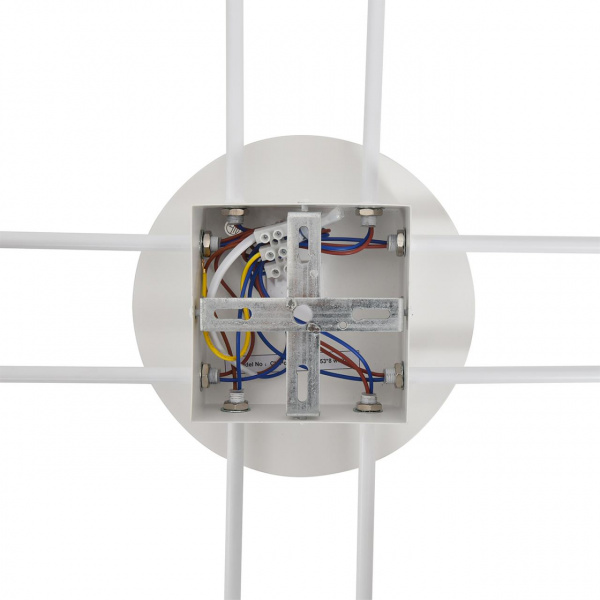 фото Белый, металл/акрил Светильник потолочный GX53 LED 8*7W 220V BENUA COMFI, арт. 8305/8C
