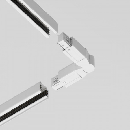 фото Коннектор поворотный шарнирный Trinity белый Maytoni Technical TRA005CS-31W