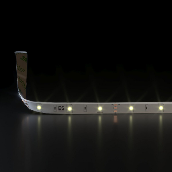 Светодиодная лента 12 В 7,2 Вт/м 30 Led/м 5050 IP65, теплый белый 3300К, 5 м