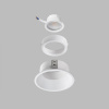 фото Кольцо фиксации лампы/LED модуля для 21450х-21460х Domino, белый Lightstar 214006