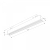 фото Slim Magnetic WL01 Трековый светильник 6W 4200K черный 85007/01