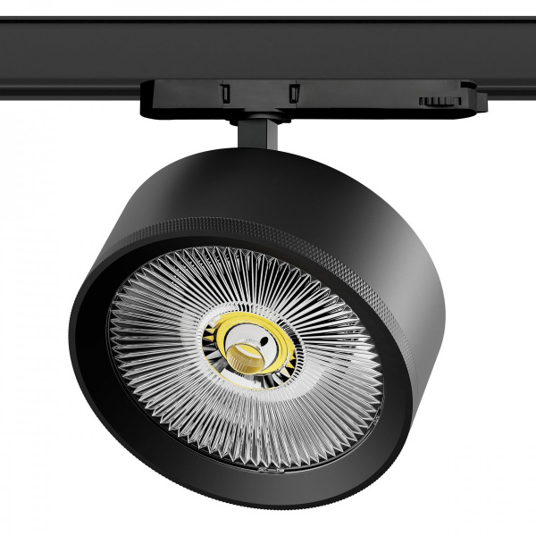 фото Светильник для трековой системы Quattro LED 35W с адаптером Alta Pro, черный Lightstar A5737QT
