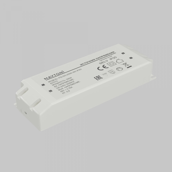 фото Источник напряжения PSL025 48В 200Вт IP20 Maytoni 831015, белый