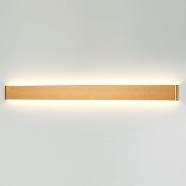 фото Золотой/металл Настенный светильник IP20 LED 40W 3335Лм 3000K FRAMANT HIGHTECH, арт. 4295/40WL