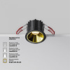 фото Встраиваемый светильник Maytoni Technical Alfa LED DL043-01-10W4K-RD-B-1, черный