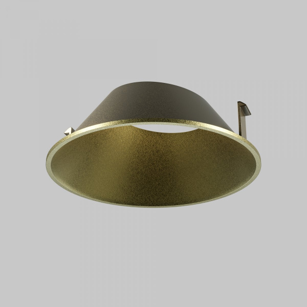 фото Декоративная рамка-отражатель для светильников серии Образ / Wise Maytoni Technical Ring057-7-MG, матовое золото