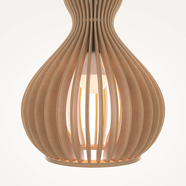 фото Подвесной светильник Maytoni Roots MOD192PL-01W1, черный