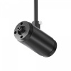Прямой коннектор для системы Shelf с вводом питания Maytoni Technical CA013IC-P-B, черный
