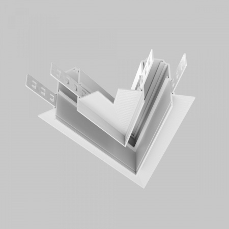 фото Угол-соединитель 45° Exility встраиваемый под ГКЛ 12,5мм, белый Maytoni Technical TRA034CLS-42.12W