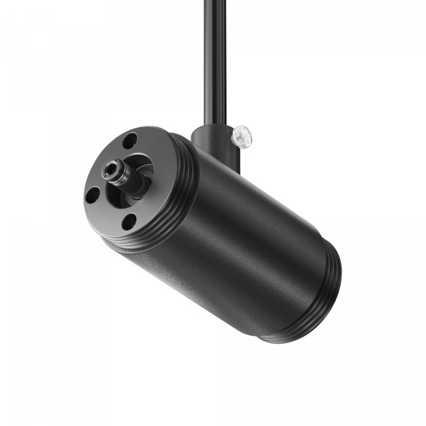 Прямой коннектор для системы Shelf с вводом питания Maytoni Technical CA013IC-P-B, черный