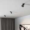 светильник встраиваемый с антибликовой решеткой Bell 8W 3000K черный 25097/LED