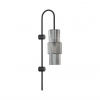 Черный/дымчатый металл/стекло Бра E14 1*40W PIMPA MODERN, арт. 5016/1W
