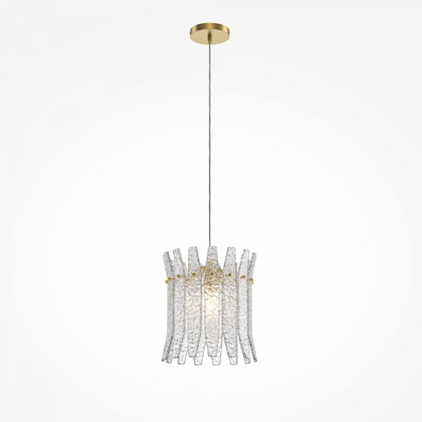 фото Подвесной светильник Maytoni Shiver MOD539PL-01MG, матовое золото