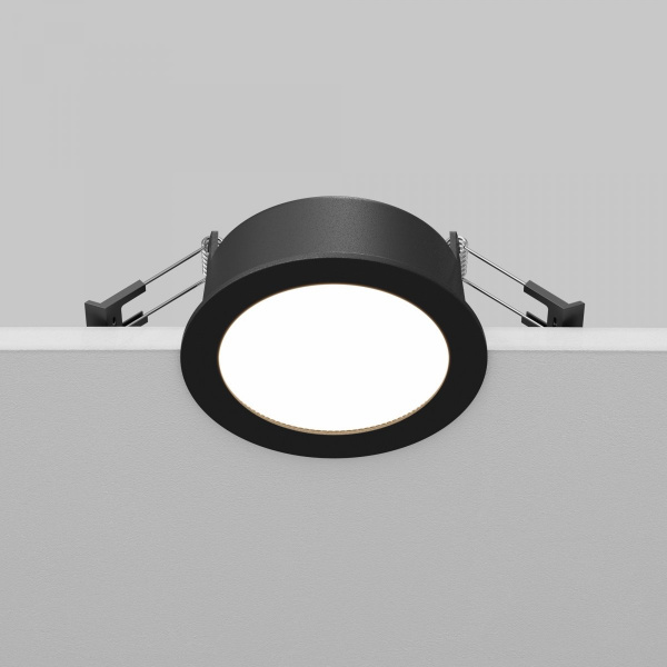 фото Встраиваемый светильник Maytoni Technical Orb DL130-GX53-B, черный
