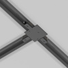 фото Коннектор Т-образный Unity встраиваемый черный Maytoni Technical TRA002CT-11B