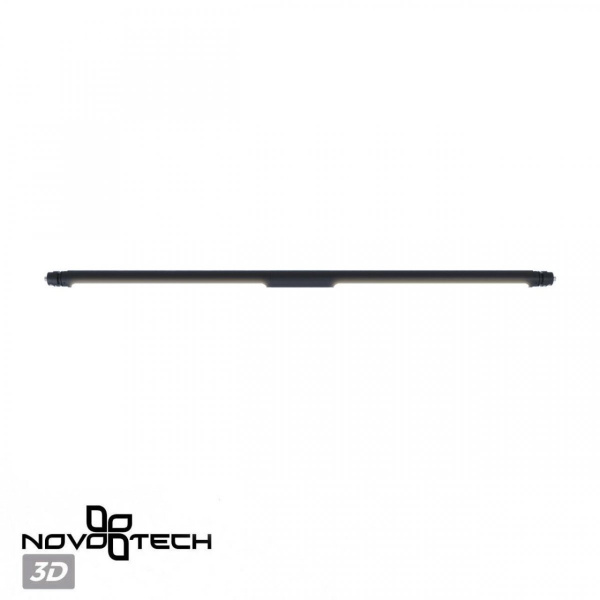 фото Соединитель прямой, черный Novotech GLAT, арт. 359377