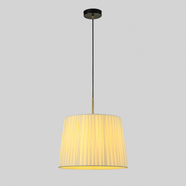 фото Бронза/черный/бежевый, металл/текстиль Подвес E27 1*60W 220V TUNE MODERNI, арт. 8302/1