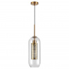 Античн.бронза/металл/прозрачный/стекло Подвес E27 1*40W CLOCKY PENDANT, арт. 4940/1