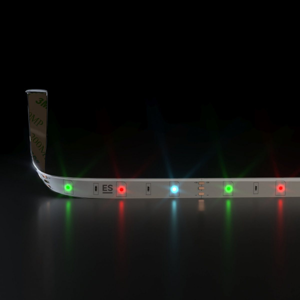 Светодиодная лента 12 В 7,2 Вт/м 30 Led/м 5050 IP65, мультиколор, 5 м