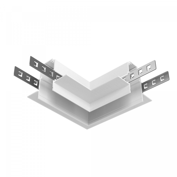 Коннектор угловой 90° Exility встраиваемый под ГКЛ 9,5мм, белый Maytoni Technical TRACL034-42W-R