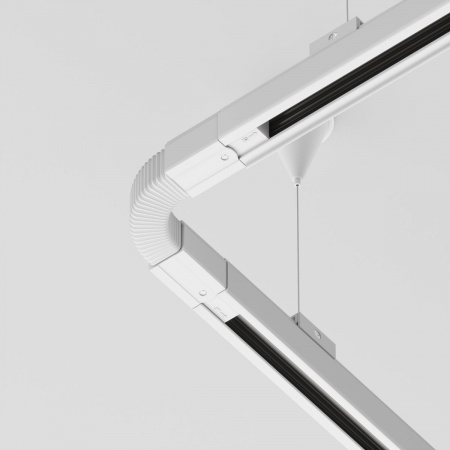 фото Коннектор гибкий Trinity белый Maytoni Technical TRA005CF-31W