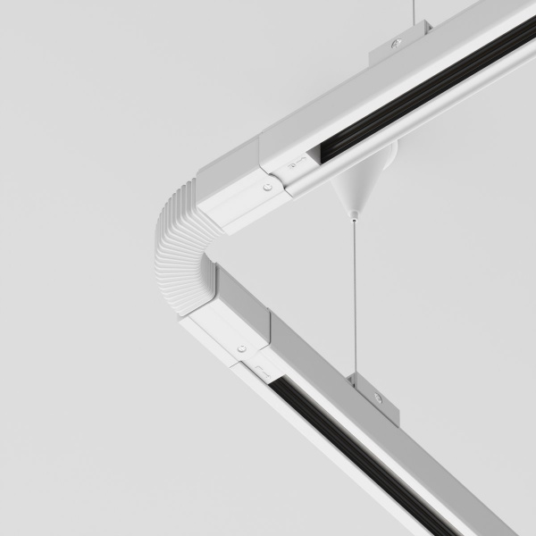 фото Коннектор гибкий Trinity белый Maytoni Technical TRA005CF-31W
