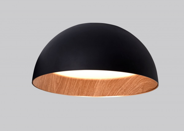 фото SWG LED светильник потолочный CO-207-600B-BG-WW Черно-золотой, 46Вт 3000 К