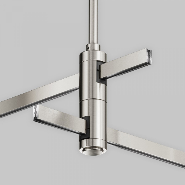 фото Крепление потолочное двойное Короткое / Short 78мм Flarity платина Maytoni Technical TRA156C-D1-PT