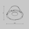 фото Линза для серии Раунд / Round 7 Вт 36° Maytoni Technical LensCD28-36