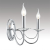 фото Металл/стекло, хром/прозрачный Бра E14 2*40W 220V INCANTO CLASSI, арт. 8034/2W