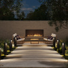 фото Ландшафтный светильник Maytoni Outdoor Frama O469FL-L12GF3K, графит