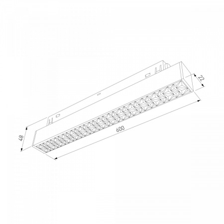 фото Slim Magnetic Трековый светильник 20W 4000K черный 85531/01