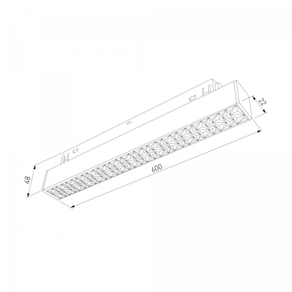 фото Slim Magnetic Трековый светильник 20W 4000K черный 85531/01