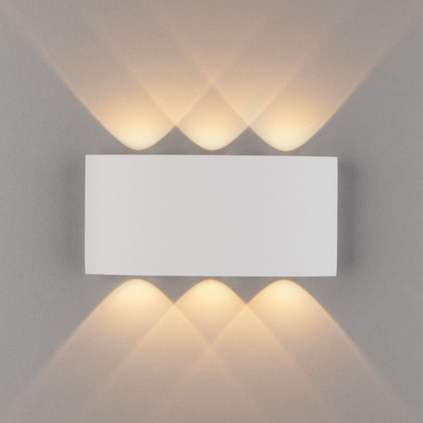 фото Пылевлагозащищенный светодиодный светильник Twinky Trio белый IP54 1551 Techno LED