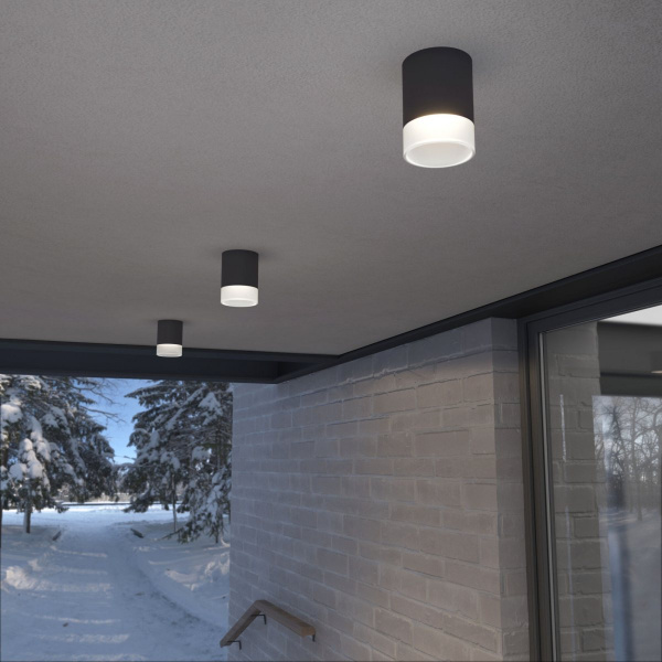 Уличный потолочный светильник Light LED 2107 IP54 35140/H черный