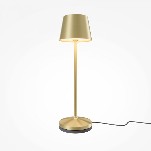 фото Аккумуляторный светильник Maytoni Nook MOD494RL-L1BSK, латунь