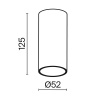 фото Потолочный светильник Maytoni Technical FOCUS LED C056CL-L12B4K-W-B, черный