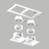 фото Комплект со светильником Domino, белый Lightstar D5260606WMOD