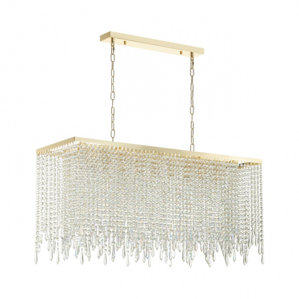 Золотой/прозрачный металл/хрусталь Люстра E14 9*40W CHOKKA MODERN, арт. 5028/9A