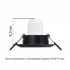 фото Точечный встраиваемый светильник Arte Lamp MIRA MINI A2762PL-1BK