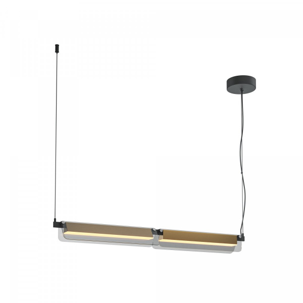 Подвесной светильник Maytoni Flat MOD296PL-L20BS3K, черный