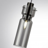 фото Черный/дымчатый/металл/стекло Подвес E27 1*40W SCROW PENDANT, арт. 5057/1