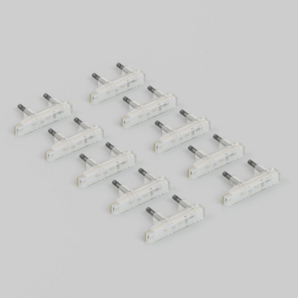 Блок LED подсветки для выключателя 10 шт. (белый) W8020101