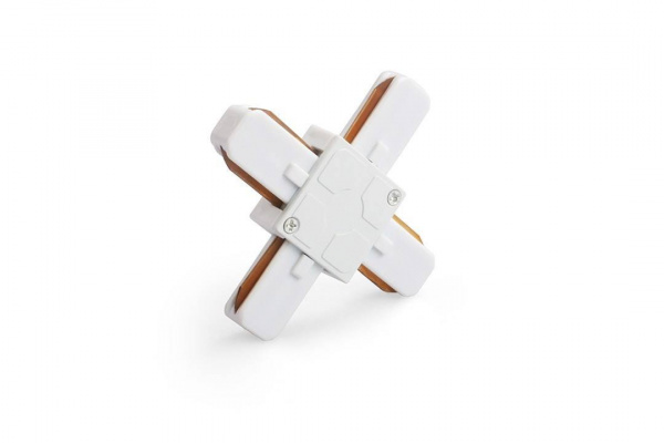 фото SWG X-Коннектор для однофазных накладных трековых систем KXZ-WH-X