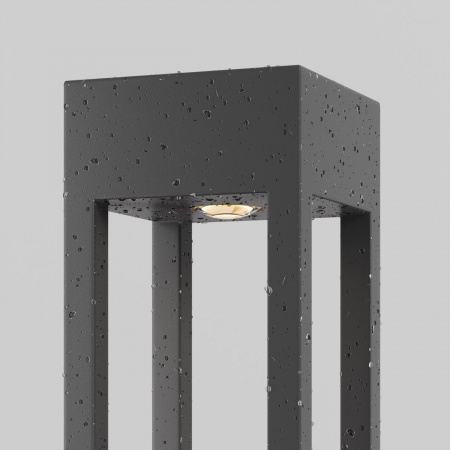 фото Садово-парковый светильник Maytoni Outdoor Elbe O424FL-L25GF, графит