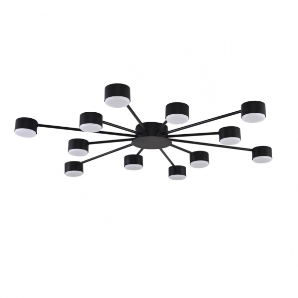Черный, металл Люстра GX53 LED 12*7W 220V TORINA COMFI, арт. 8344/12C