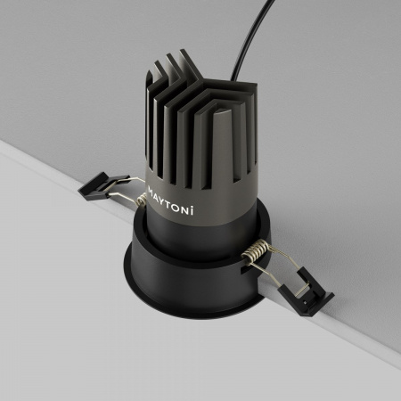 фото Встраиваемый светильник Maytoni Technical Dip DL118-15W-3K-B, черный