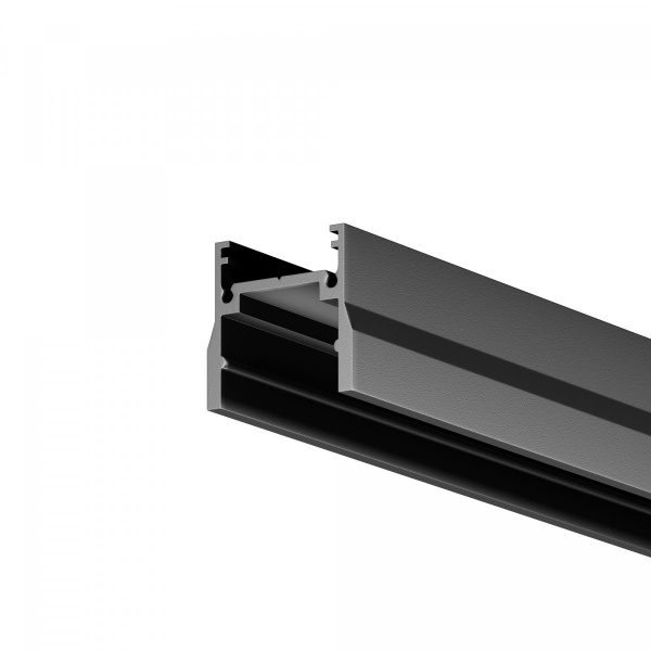Профиль 3м Elasity IP накладной черный Maytoni Outdoor O-TR001-P-B3M
