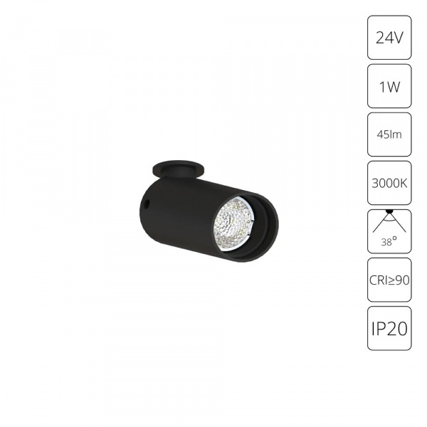 Подсветка для ювелирных изделий Arte Lamp PRESTO A6381PL-1BK